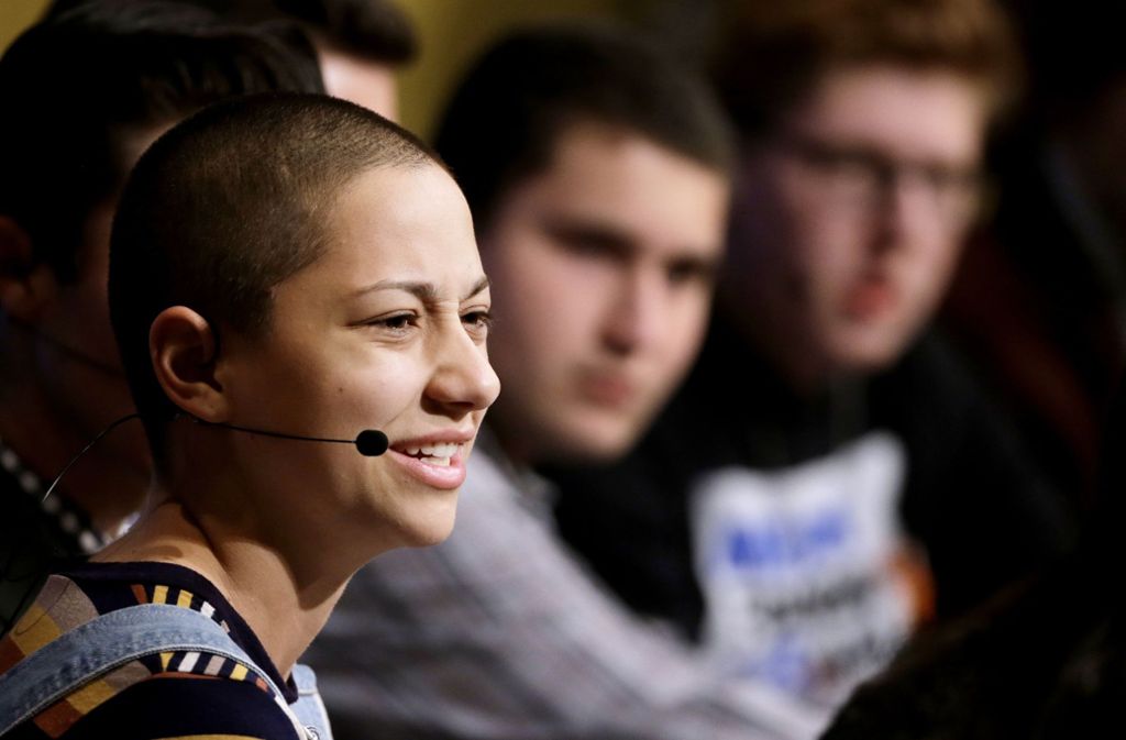 Das Gesicht der neue US-Jugendbewegung gegen Waffen: Die Schülerin Emma Gonzalez.