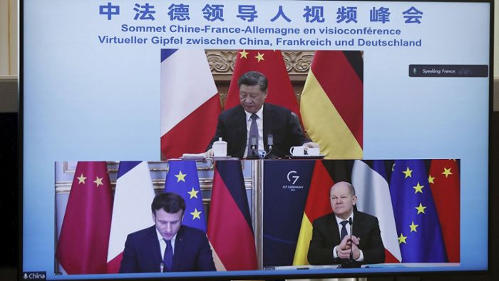 Xi spricht mit Scholz und Macron - Lage in Ukraine „beunruhigend“