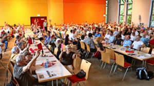 Alle Entscheidungen bei der Mitgliederversammlung der Baugenossenschaft Zuffenhausen fielen am Donnerstagabend einstimmig. Foto: Bernd Zeyer