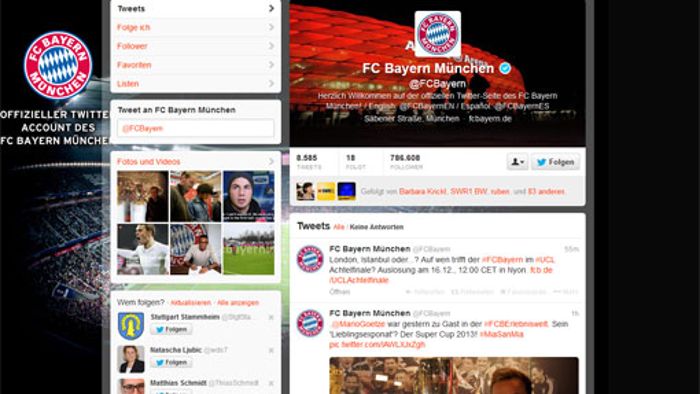 Bayern München hat die meisten Re-Tweets