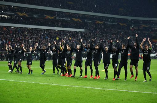 Eintracht Frankfurt ist die letzte deutsche Hoffnung in der Europa League. Foto: Getty Images Europe