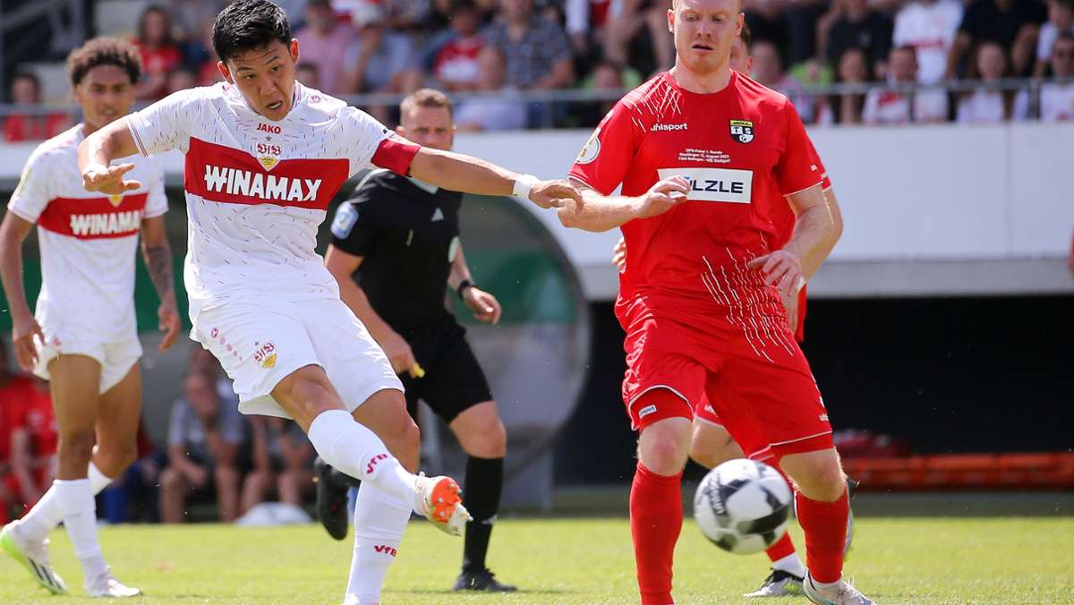 Liveticker zum VfB Stuttgart: Souveräne Sache – so siegte der VfB gegen die TSG Balingen