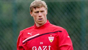 Ex-VfB-Stuttgart-Spieler Pawel Pogrebnjak spielt aktuell für den Club Ural in Jekaterinburg. Foto: dpa-Zentralbild