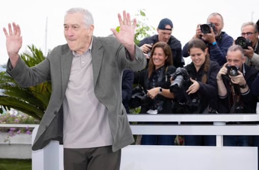 Robert de Niro am 21. Mai 2023 bei den 76. Filmfestspielen in Cannes. Damals fehlten nur noch drei Monate bis zu seinem 80. Geburtstag. Foto: IMAGO/ABACAPRESS/IMAGO/Shootpix/ABACA