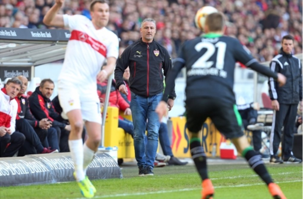 VfB-Coach Jürgen Kramny war mit der Leistung seiner Mannschaft nicht hundertprozentig zufrieden. Die Stimmen zum Spiel zum Durchklicken!