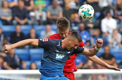 Die Partie zwischen Hoffenheim und Hertha BSC endete 1:1-Unentschieden. Foto: AFP