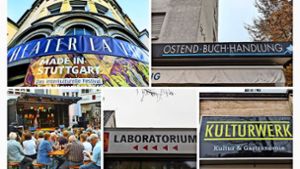 Kultur-Collage aus dem Stuttgarter Osten – Bücher, Musik und mehr Foto: Jürgen Brand