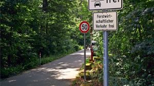 Derzeit dürfen Autos zwischen 16 und 19 Uhr vom Stuttgarter Osten in Richtung Sillenbuch fahren. Foto: Jürgen Brand