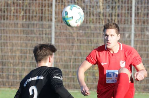 Michael Schick ist wegen Gelb-Rot-Sperre gegen den TSV Schornbach nicht da. Foto: Patricia Sigerist