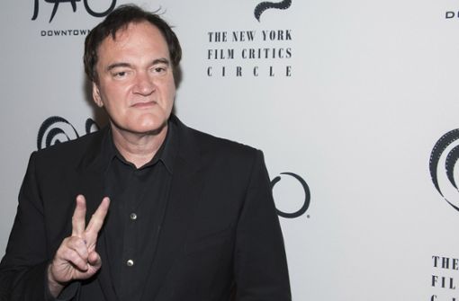 Quentin Tarantino gewinnt den Award für das beste Drehbuch. Foto: AP/Charles Sykes