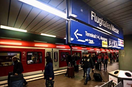 Der S-Bahn-Halt am Flughafen soll umgebaut werden, Foto: Lichtgut/Max Kovalenko