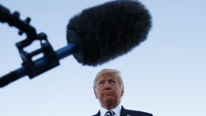 US-Präsident Trump rüttelt bei einem Wahlkampfauftritt in Nevada an der Weltordnung. Foto: AP