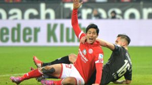 Keine Tore, kein Sieger und trotzdem ganz zufrieden – die Partei Mainz 05 und 1. FC Köln endet ohne Highlights. Foto: dpa