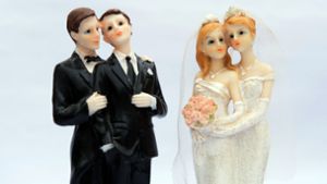 Im vergangenen Jahr 1.376 Homo-Ehen geschlossen