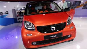 Deutliche Veränderungen beim neuen Smart ForTwo: Motorhaube und breiteres Gesicht. Foto: Getty Images Europe