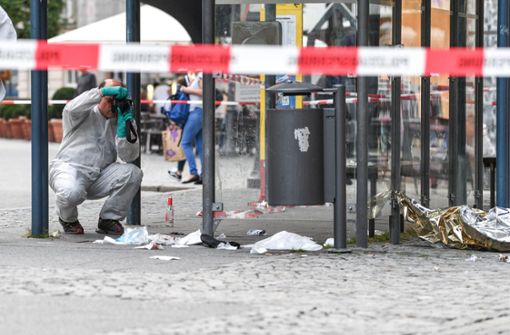 Brutal stach der Mann in Ravensburg auf zwei Männer ein. Foto: dpa