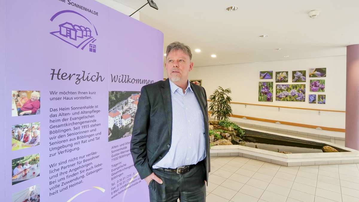 Leiter Wolfgang Schaal verabschiedet sich: Böblinger Altenheim Sonnenhalde vor großer Zäsur