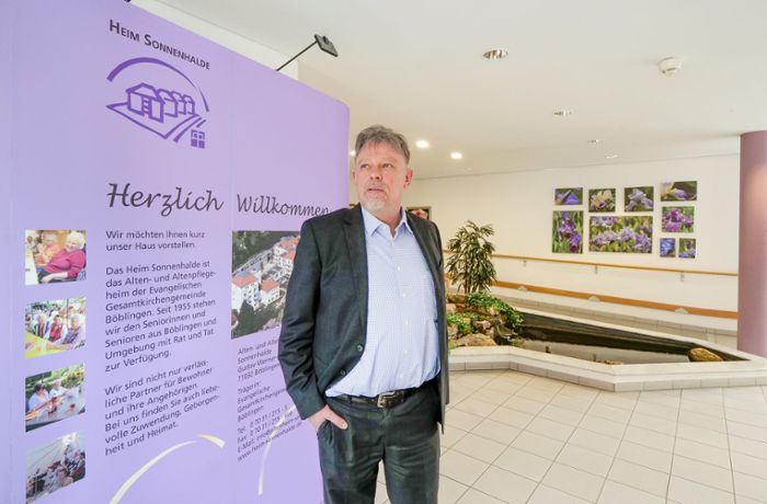 Leiter Wolfgang Schaal verabschiedet sich: Böblinger Altenheim Sonnenhalde vor großer Zäsur