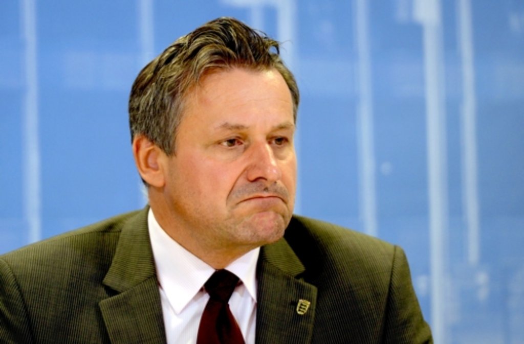 Der Chef der FDP-Landtagsfraktion, Hans-Ulrich Rülke Foto: dpa