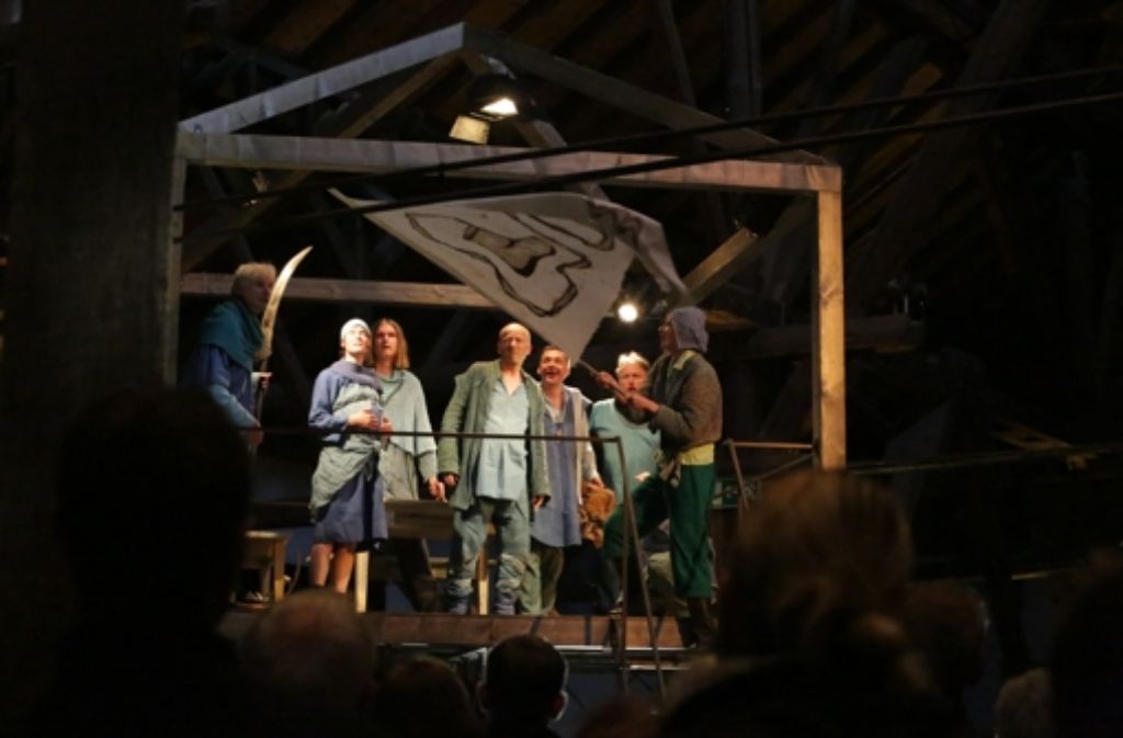 Mit dem Stück „Der Arme Konrad“ wird der Bauernaufstand  im Remstal von 1514 eindrucksvoll auf die Bühne gebracht.