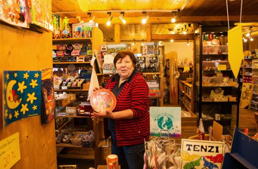 Ende Januar schließt Inhaberin Astrid Kipp das Spielwarengeschäft  Spielhansl in Nürtingen. Foto: Ines Rudel/Ines Rudel