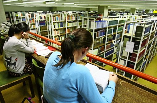 Für viele Schüler und Studenten sind Büchereien wichtige Anlaufstellen bei der Suche nach Lernmaterial. Foto: dpa/Patrick Seeger