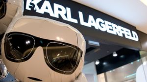 Pompöse Eröffnung des Karl-Lagerfeld-Shops