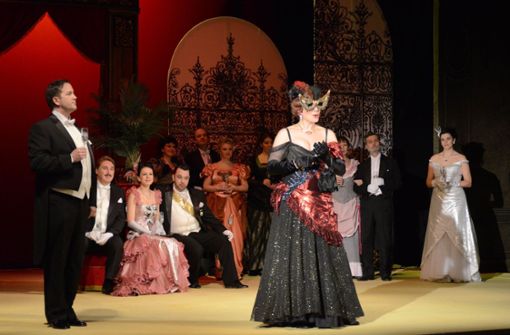 Das Thalia Theater Wien führt „Die Fledermaus“ in der Schwabenlandhalle auf. Foto: Stadt Fellbach