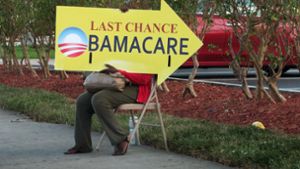 Donald Trump will Obamacare abschaffen. Foto: AFP