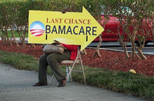 Donald Trump will Obamacare abschaffen. Foto: AFP