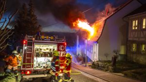 17. Februar: In einem Asylheim in Burgstetten bricht ein Feuer aus. Foto: 7aktuell.de/