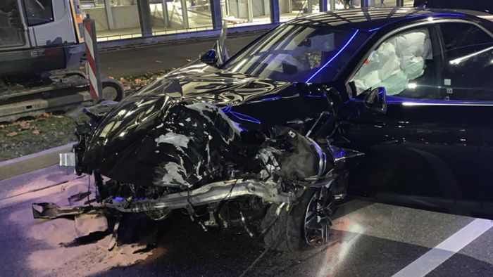 Unfall bei mutmaßlich illegalem Autorennen in Heilbronn