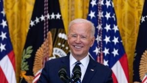 Joe Biden stellte sich den Fragen der Presse. (Symbolbild) Foto: dpa/Evan Vucci