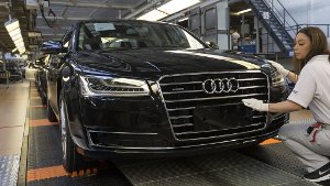 Auch Audi – hier die Produktion in Neckarsulm. zahlt weniger Gewerbesteuer. Foto: dpa