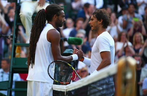 Dustin Brown hat Spaniens Star Rafael Nadal aus dem Wimbledon-Tunier geworfen. Foto: Getty Images Europe