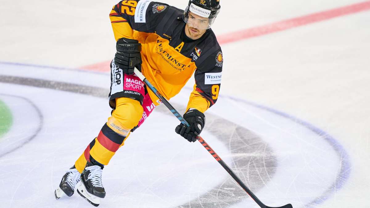 Profis freuen sich auf den Deutschland Cup Eishockey sendet ein Lebenszeichen