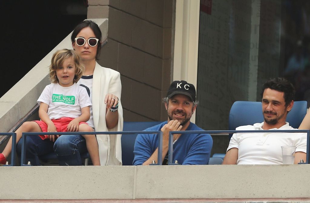 Die Schauspielerin Olivia Wilde wurde zusammen mit Mann, Sohn und dem Kollegen James Franco bei den US Open gesichtet. Foto: Getty