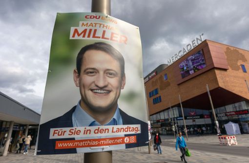 Zog über ein Ausgleichsmandat in den Landtag ein und bewirbt sich um den Kreisvorsitz: Matthias Miller. Foto: Eibner/Drofitsch