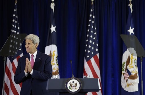US-Außenminister John Kerry äußerte sich besorgt über Berichte, nach denen Moskau möglicherweise plant, seine militärische Unterstützung für das Assad-Regime stark auszuweiten. Foto: AP